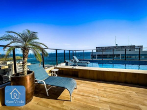 Apartamento aconchegante na Barra com vista mar